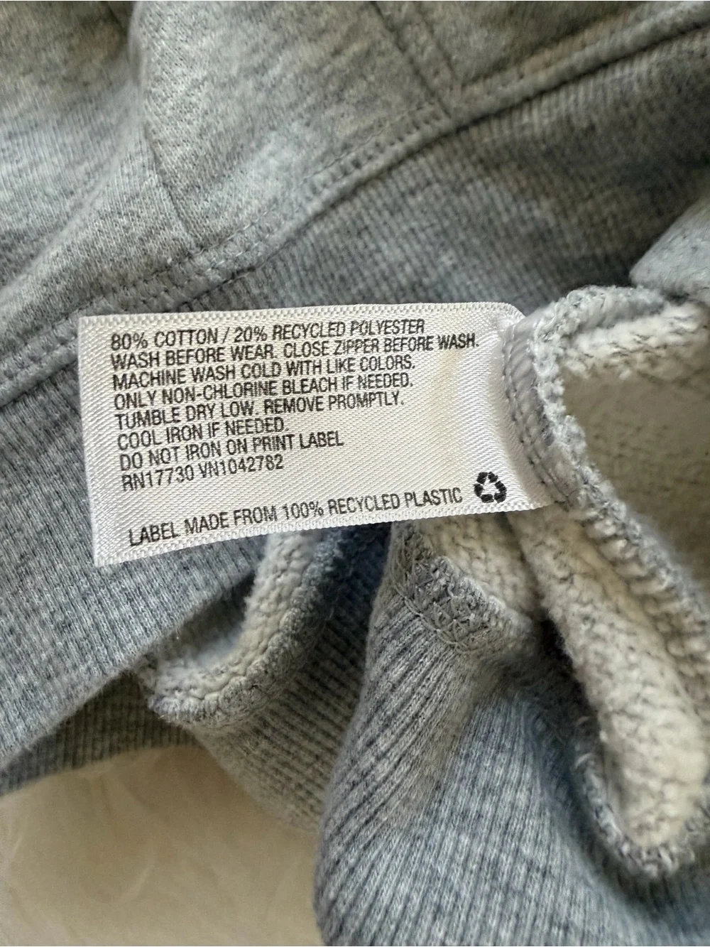 Cat & Jack Two-Pack Hoodies in Gray and Burgundy